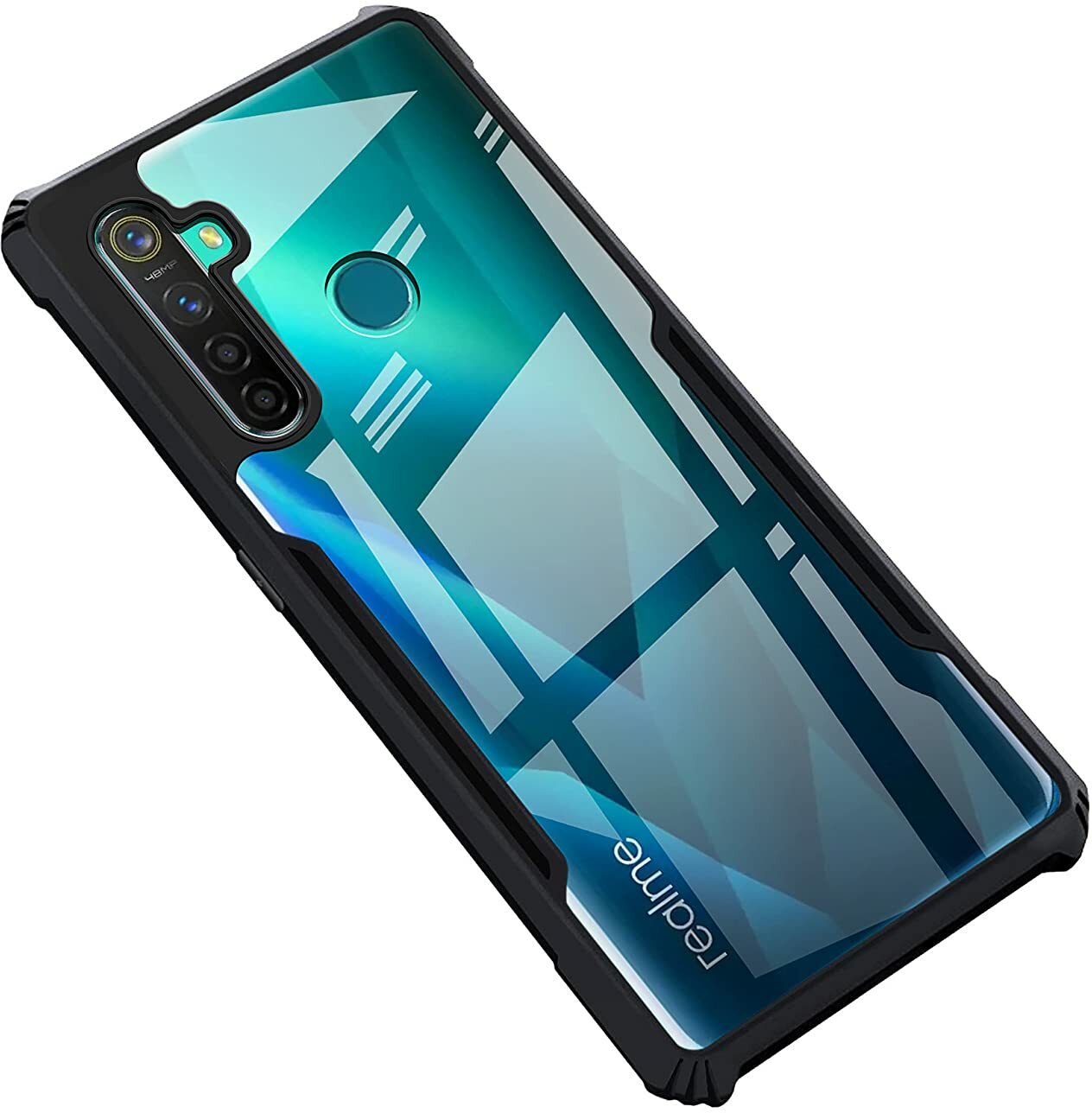 Black Border - Transparent Back iPaky Mobile Back Cover Case