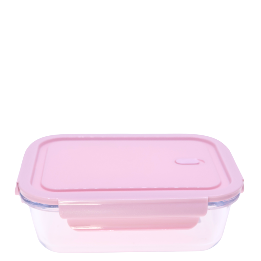 Taper hermético vidrio, 1040ml, 20x14.5x7cm