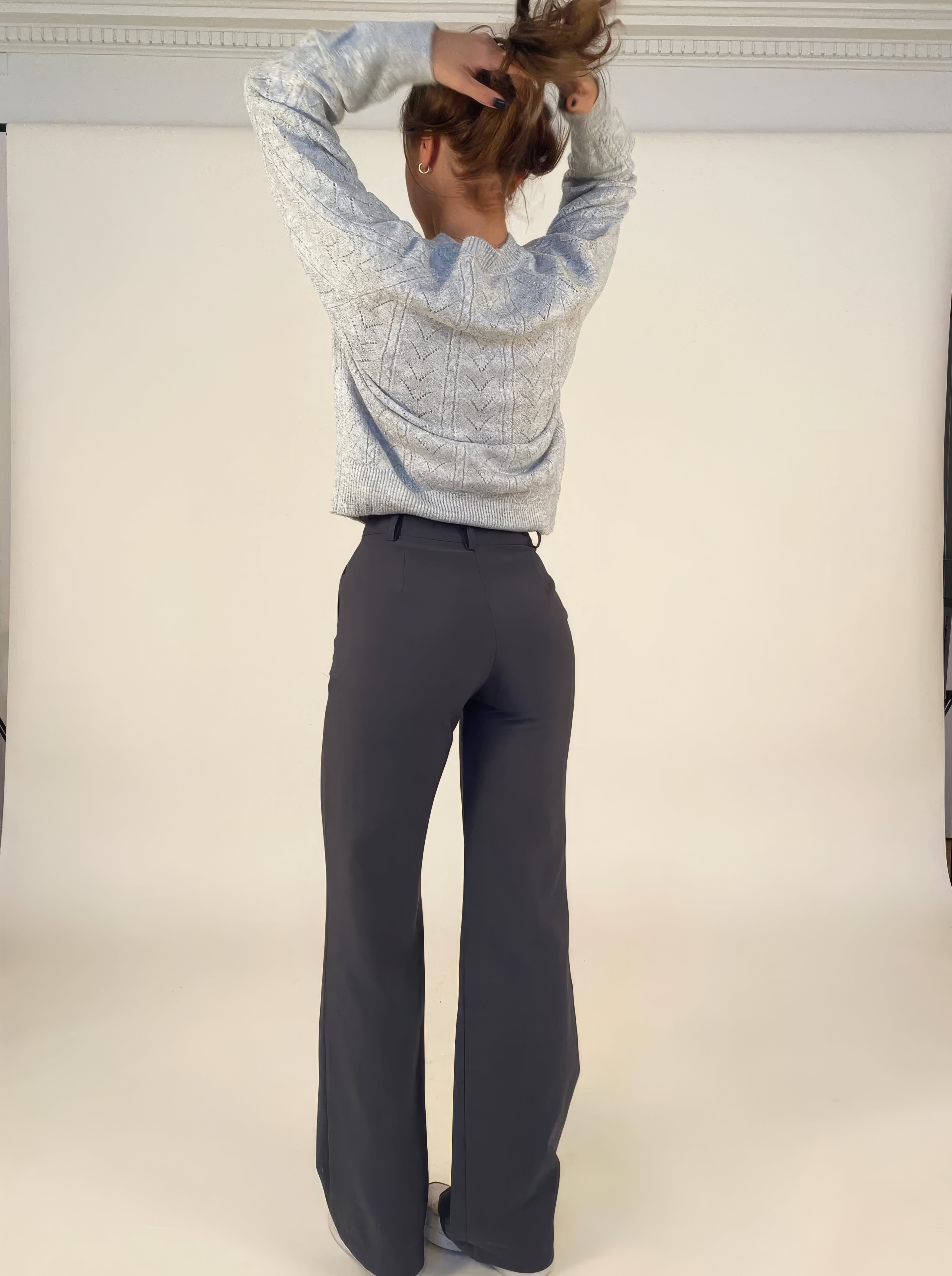 Lavisa - High Rise Relaxed Wide Leg Pants