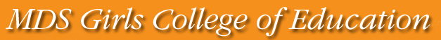 MDS Girls College of Education, Bijnor