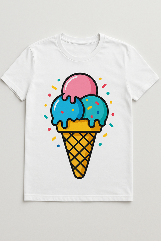 Diverse group wearing stylish funny graphic T-shirts in urban setting