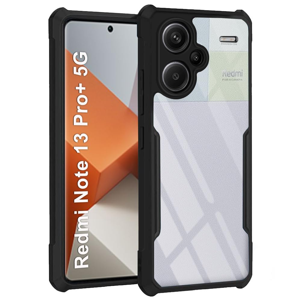 Black Border - Transparent Back iPaky Mobile Back Cover Case