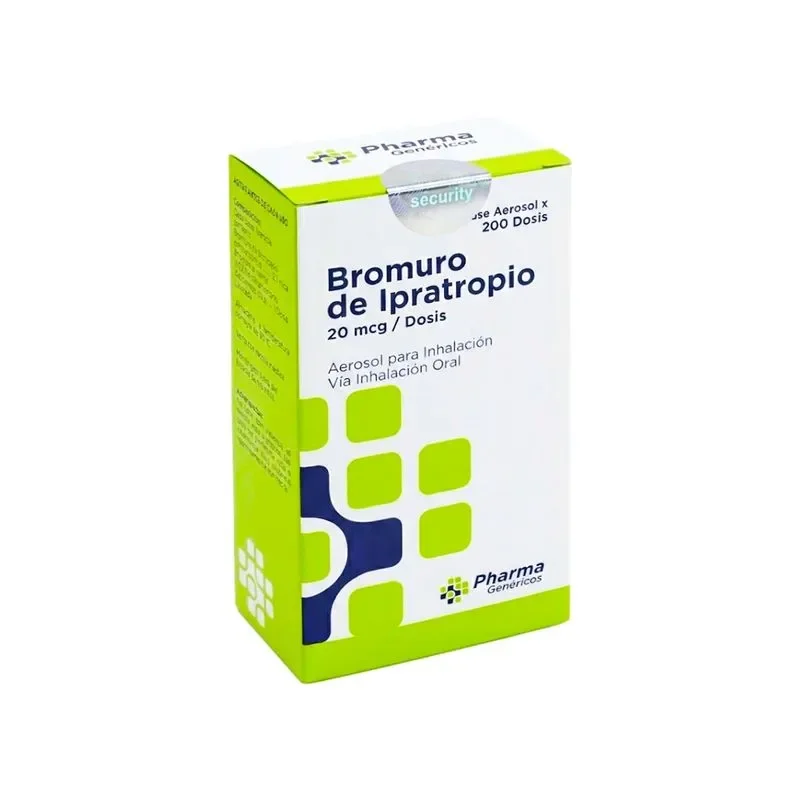 Bromuro De Ipatropio 20 Mcg Inh/200 Dosis