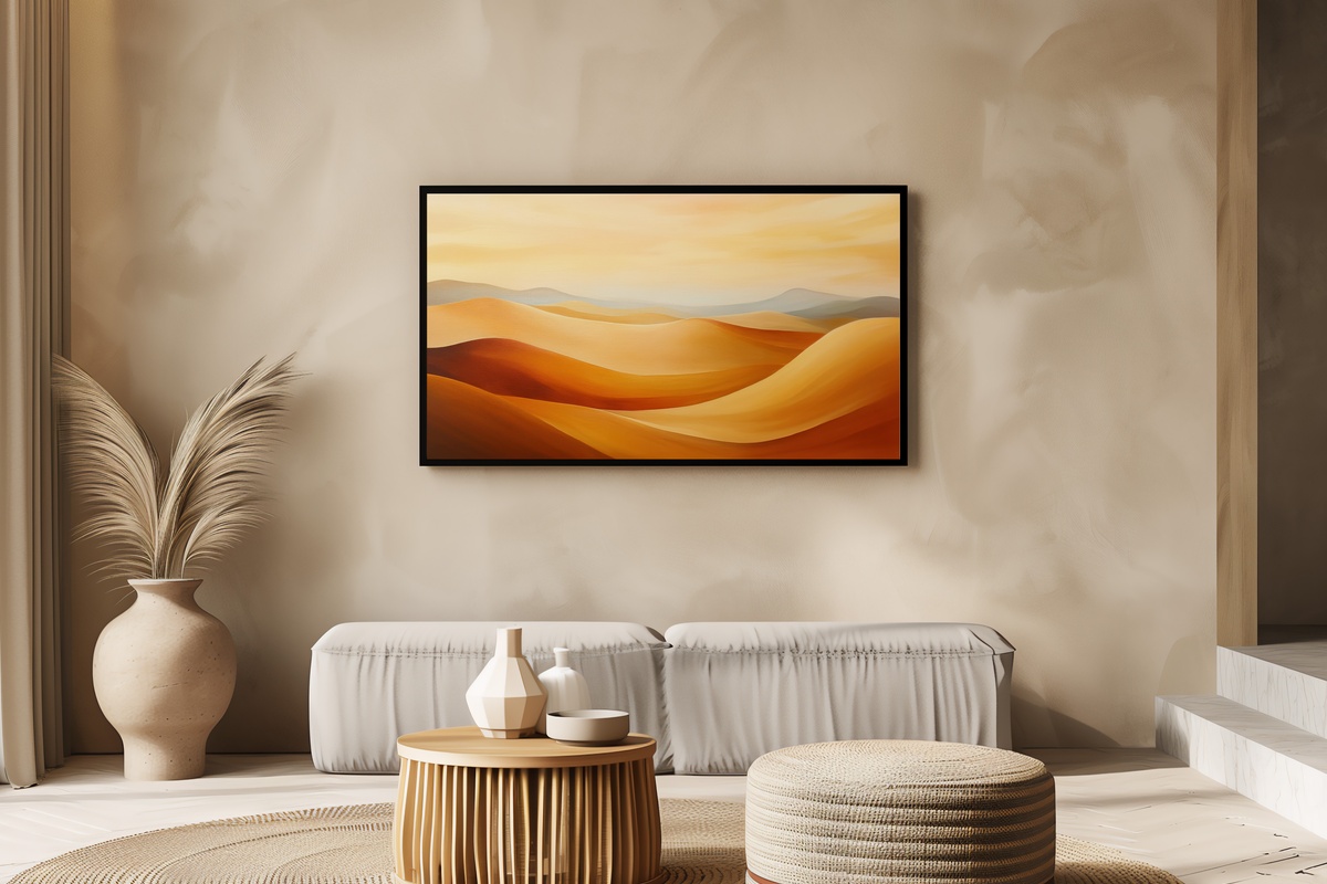 Sunlit Milk Can Vintage Frame TV Art