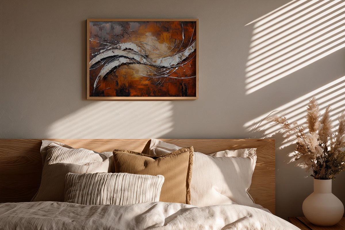 Textural Line Harmony Printable Wall Art
