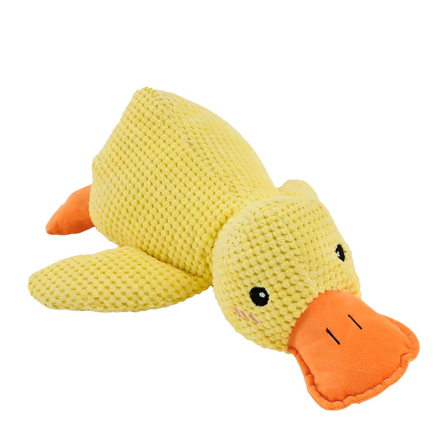 Pato chillón de peluche para mascota 32cm