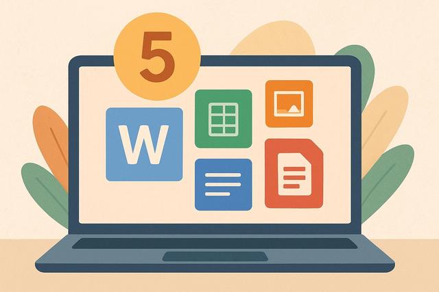 Top 5 alternatives gratuites à Microsoft Office