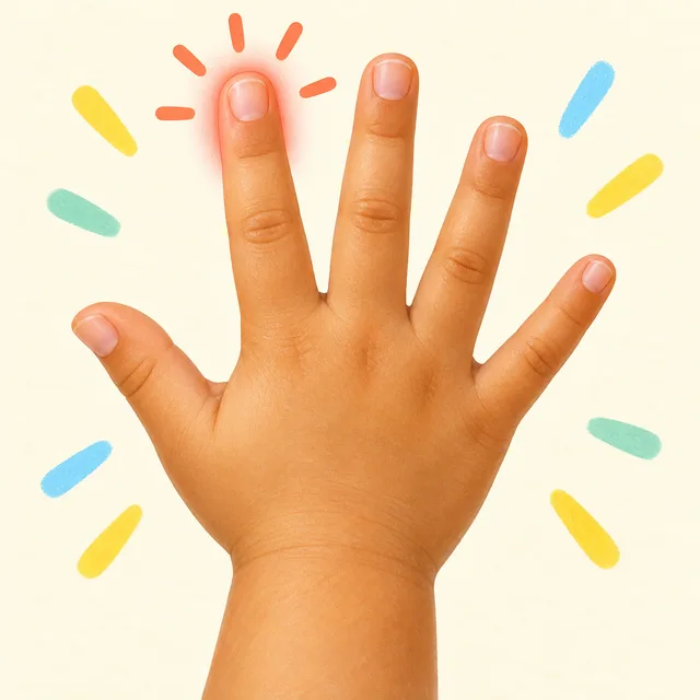 Illustration of finger
