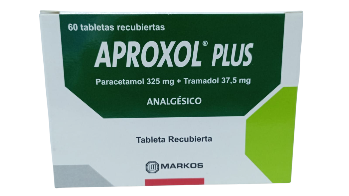 Aproxol Plus 325Mg/37.5Mg Tab Rec. cja x 60 tab
