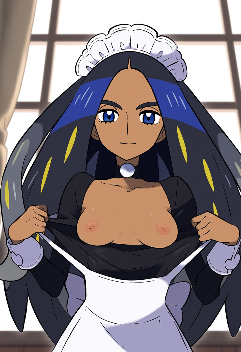 Geeta Oppai by CarefreeVision with Geeta (Pokemon Trainer), Geeta, human characters in Pokémon, Pokémon, Pokémon Scarlet & Violet