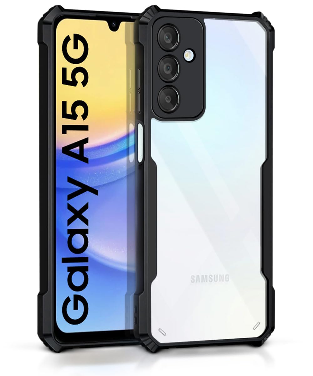 Black Border - Transparent Back iPaky Mobile Back Cover Case