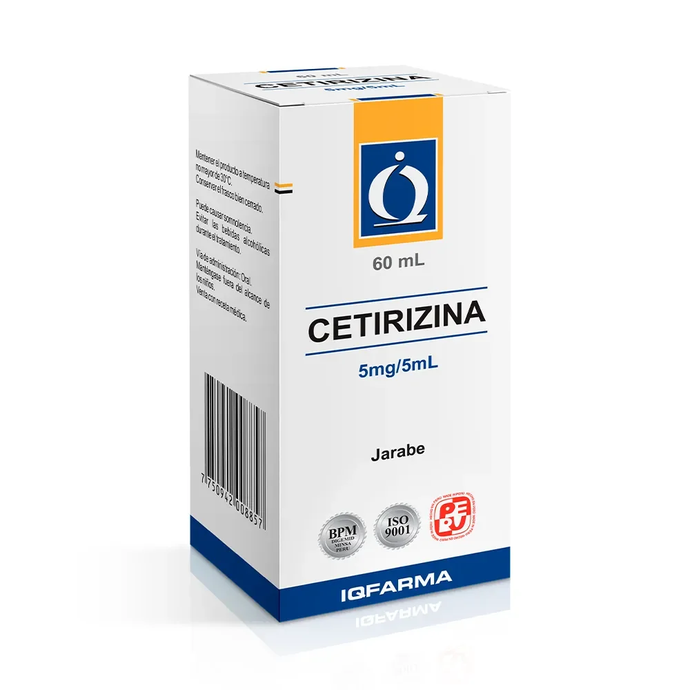 Cetirizina 5Mg/5ml Fcox60ml