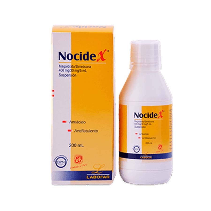 Nocidex Susp 400 Mg + 30 Mg/ 5 ml