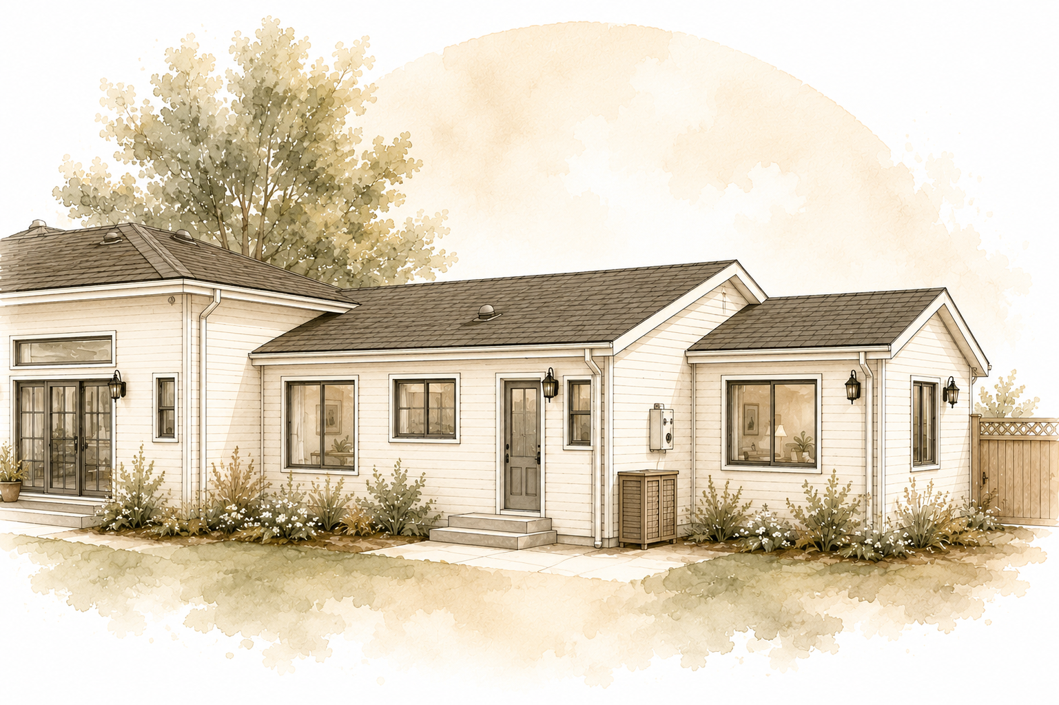 ADU permitted and built in Los Altos, CA by Beatriz Tercero — Arch Design by B