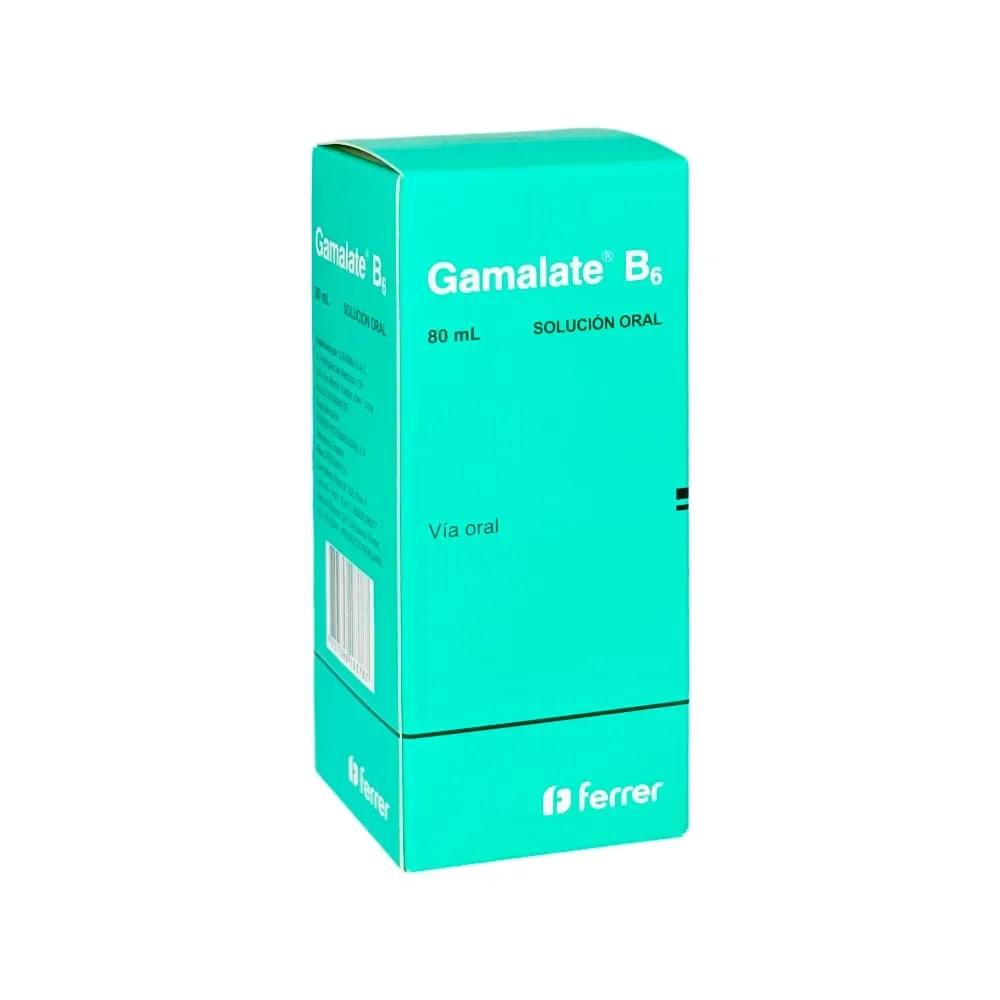 Gamalate B6 Solucion Fco/80 ml