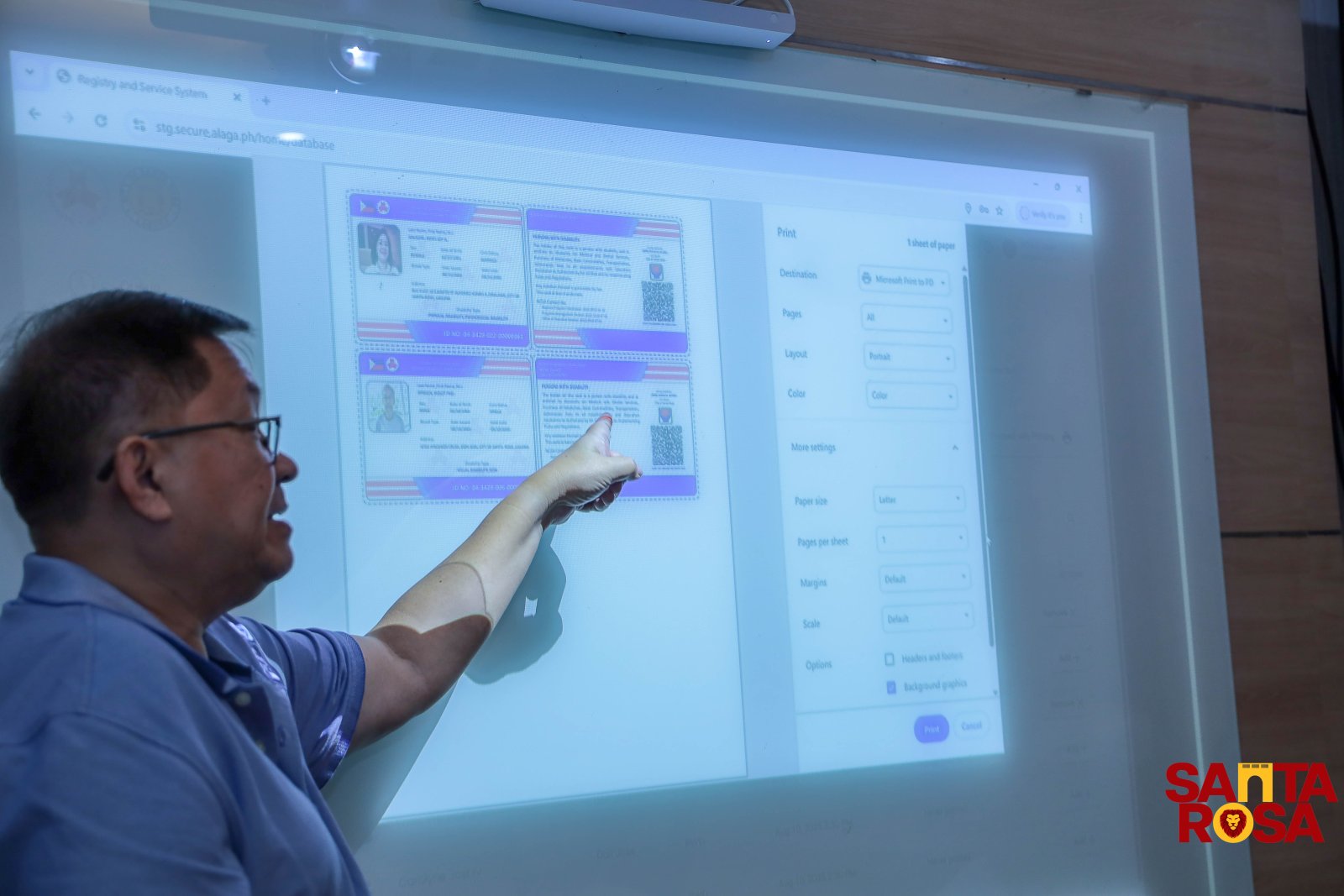Unified PWD ID System, inilunsad sa Lungsod ng Santa Rosa