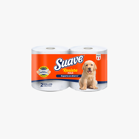 Suave Papel Higienico Bt Suave Resistemax 2 Unid.