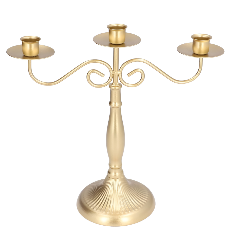 Candelabro metal, 33x31.5x13cm