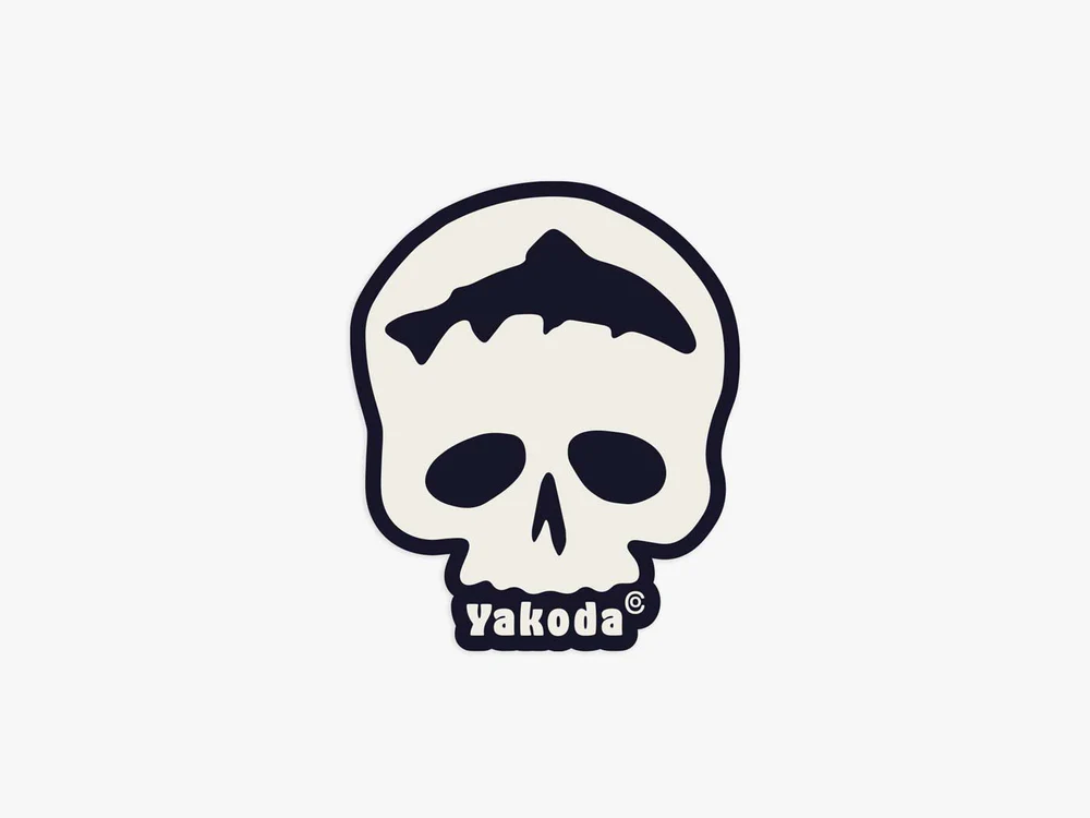 [Yakoda Trout Brain Sticker]
