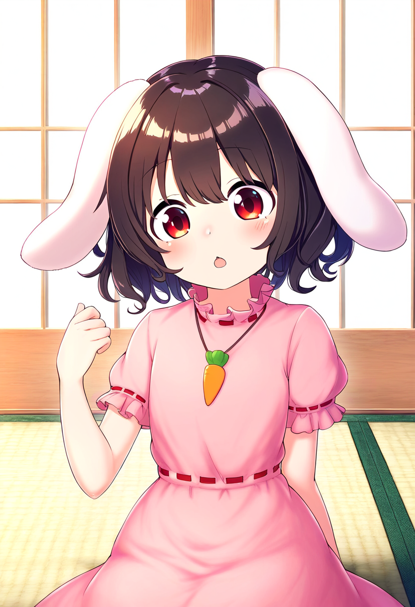 【リクエストより】てゐとイチャイチャえっち by aoka with ai art, Touhou, Touhou Project, tewi inaba