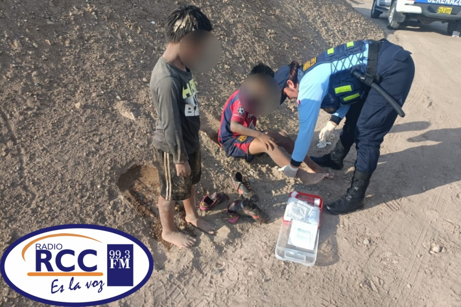 SEGURIDAD CIUDADANA DEL DISTRITO ALBARRACINO LOGRAN RESCATAR A TRES ...