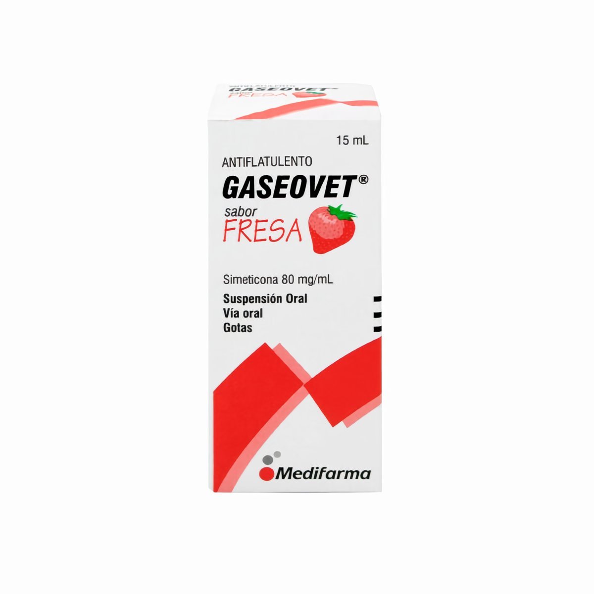 Gaseovet 80 Mg Gotas Fresa Fco/15ml