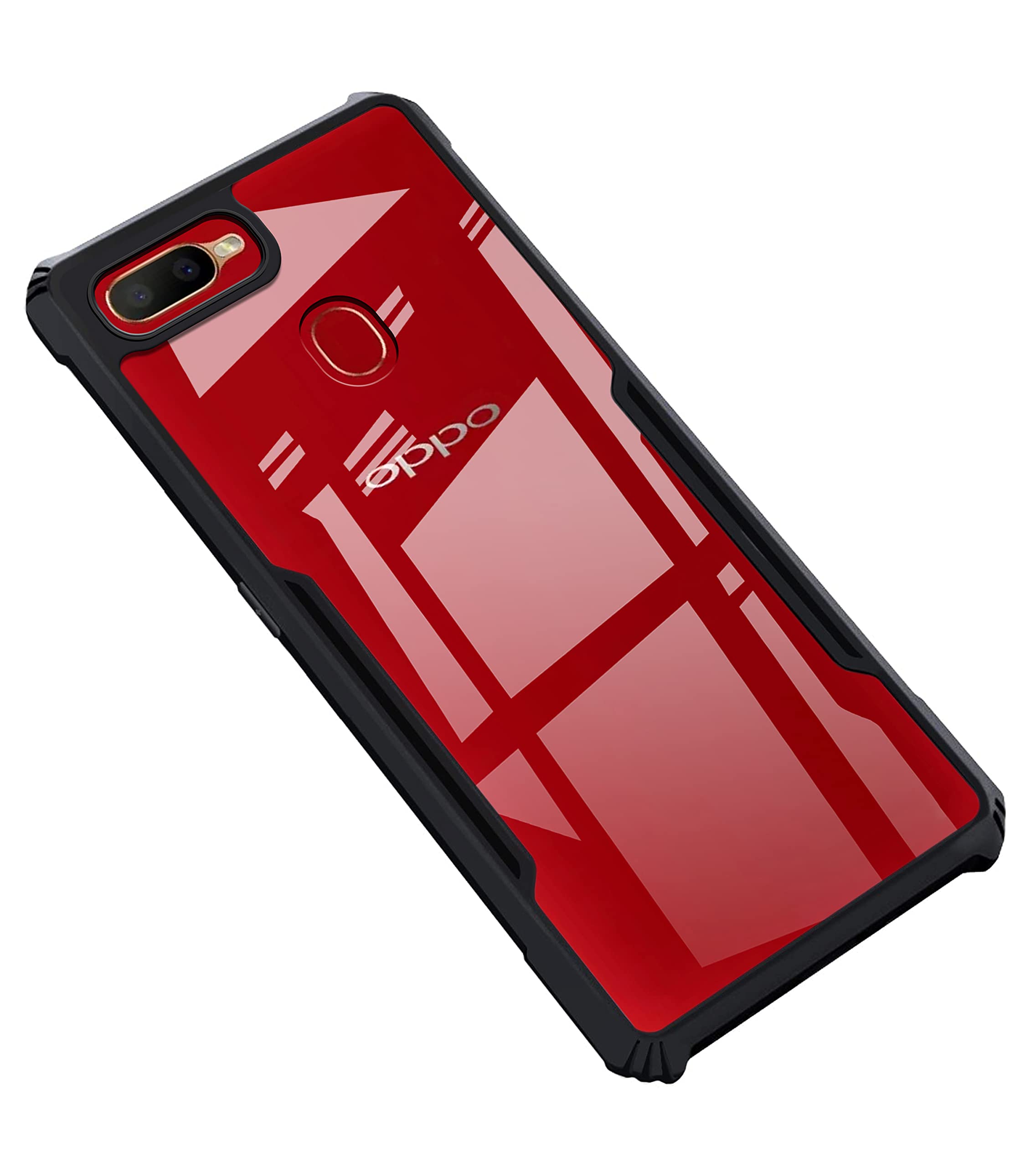 Black Border - Transparent Back iPaky Mobile Back Cover Case
