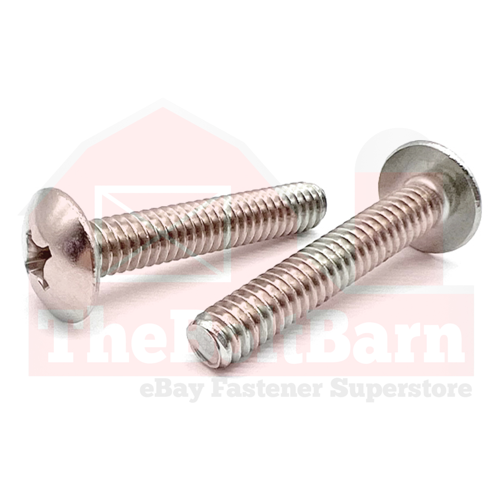 #8-32 18-8 Stainless Steel Phillips Truss Head Machine Screws (Pick Length&Qty)