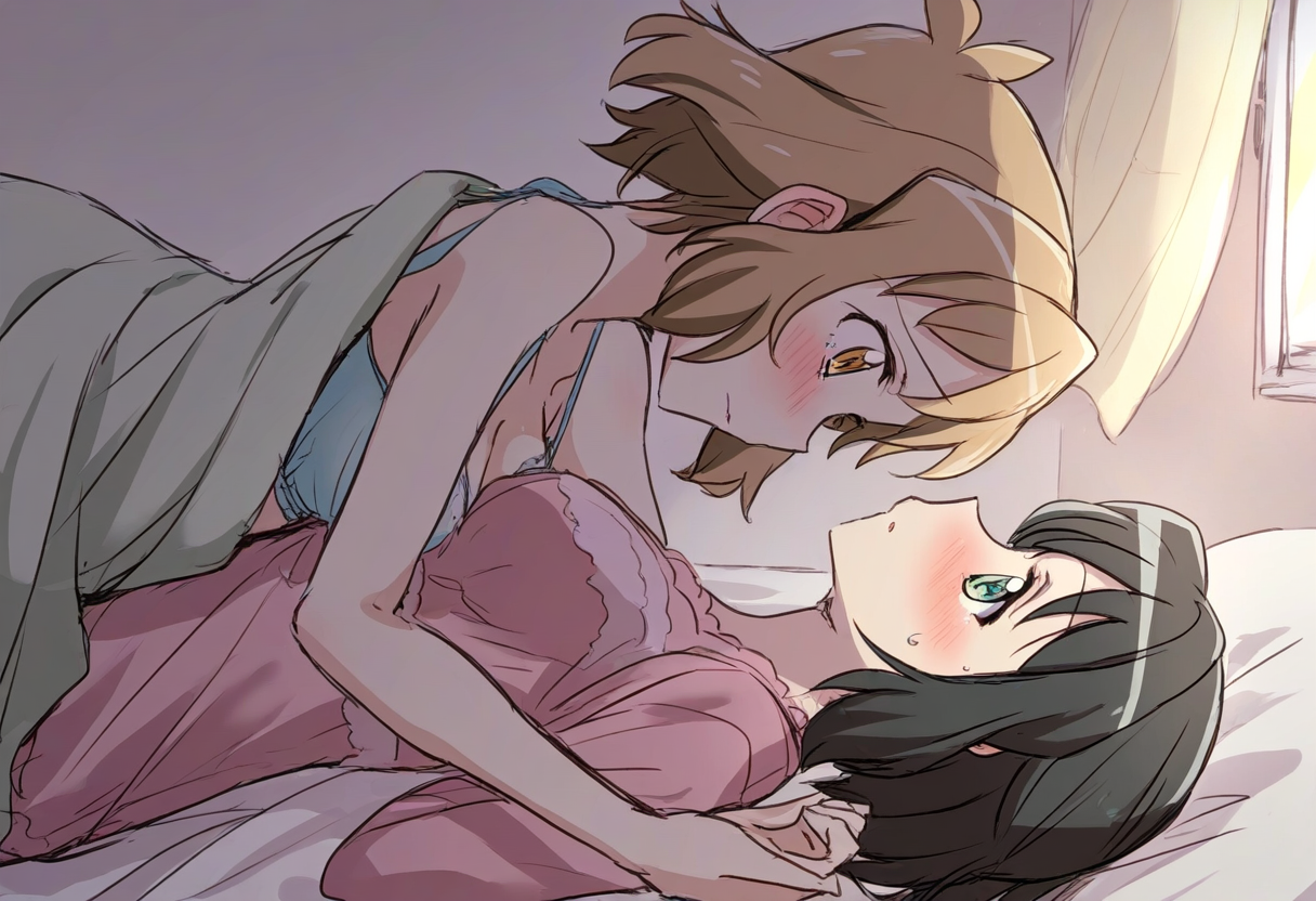 百合に挟まる男、立花響と未来の間にもの7 by 催●スマホの淫魔 with Hibiki Tachibana, Miku Kohinata, senki zesshou symphogear, Symphogear, Hypnosis