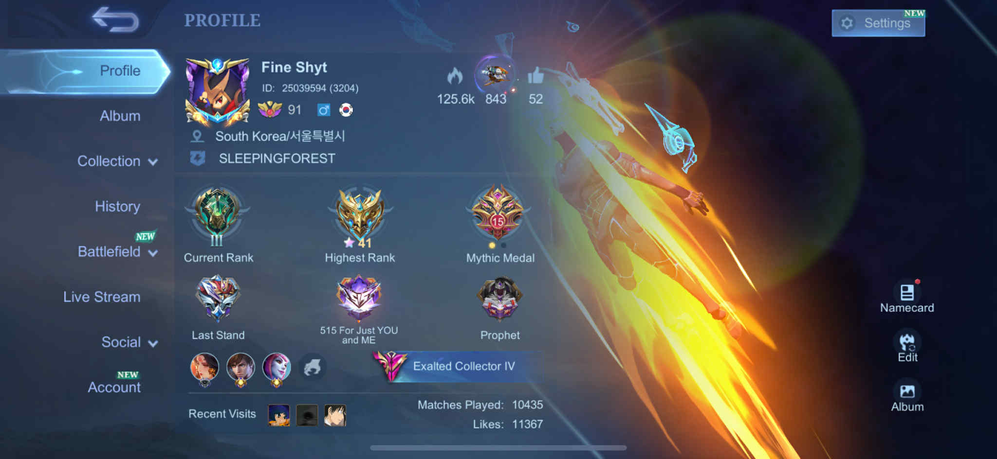 Buy ML# 20 Legend& kof Gushion 344 Skins Zenith Selena Exalted Luckybox ...