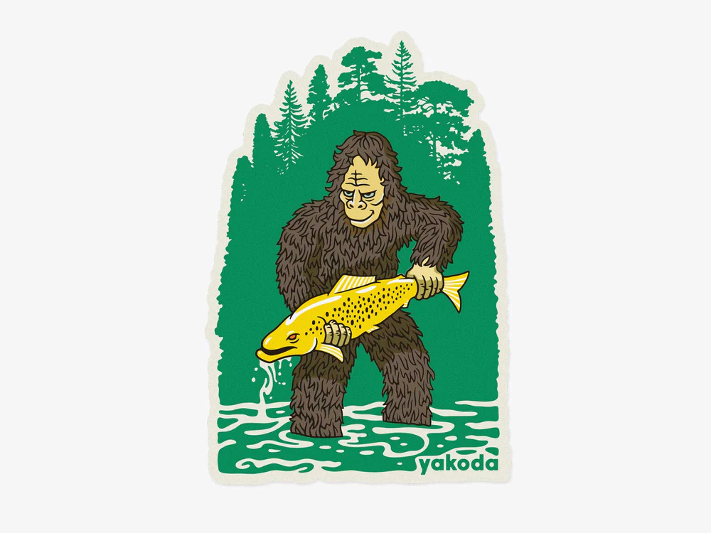 [Yakoda Bigfoot Sticker]