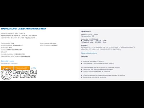 ITEM469 - Casa nº 1247 no LT 3A QD 01, com 135,00m² de área de terreno, bairro Jardim Presidente Ke...