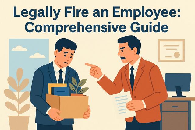How to Legally Fire an Employee: A Comprehensive Guide
