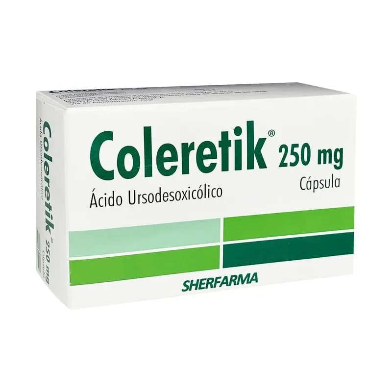Coleretik 250 Mg Cja/50 Cap