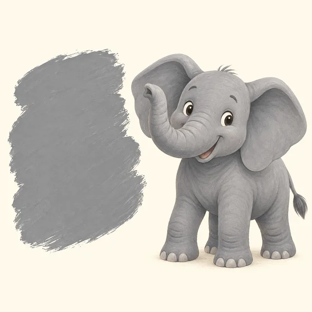 Illustration of gray