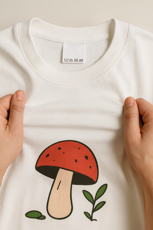 Screen printing process creating quality graphic T-shirts