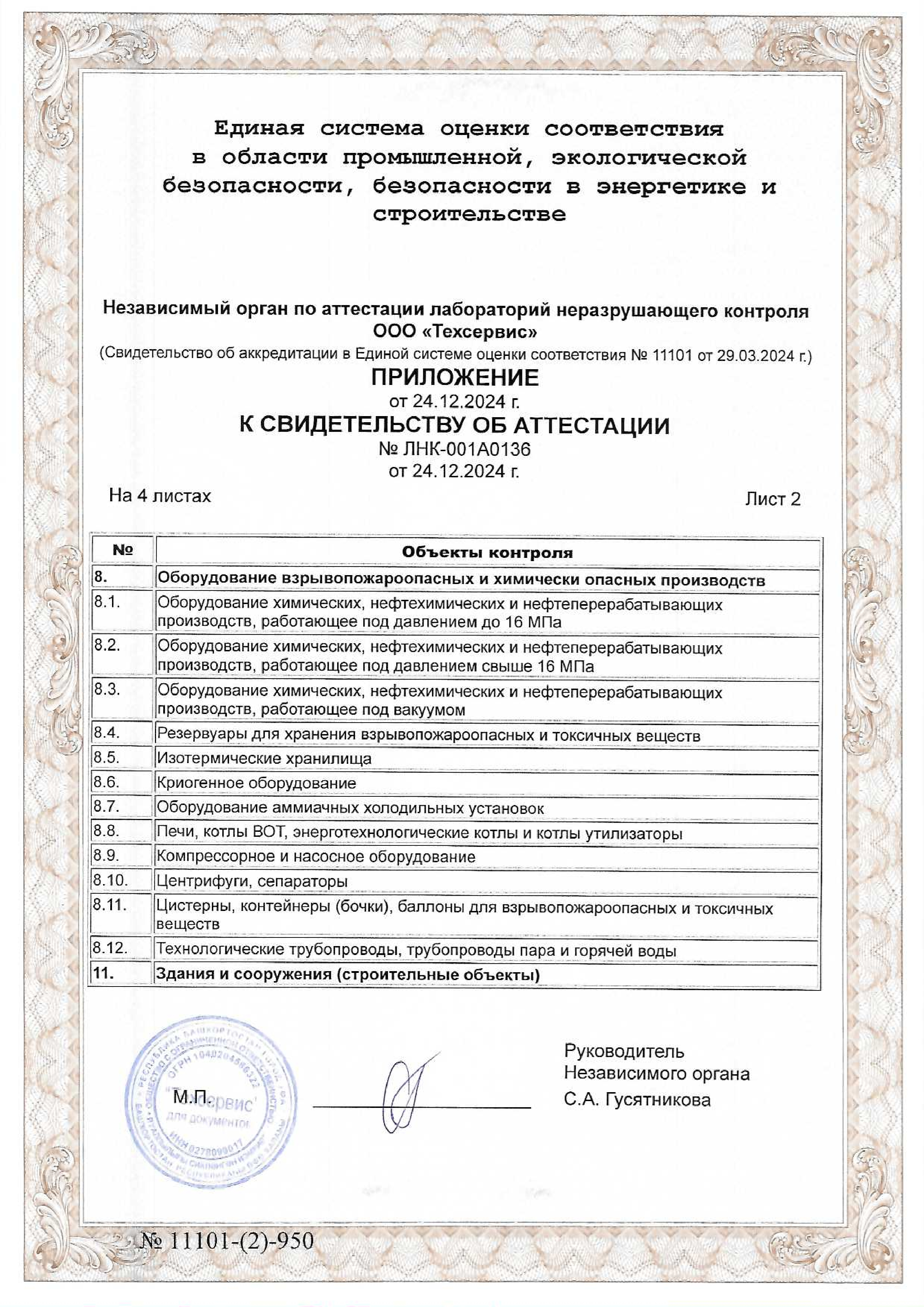 Свидетельство лаборатории стр.3