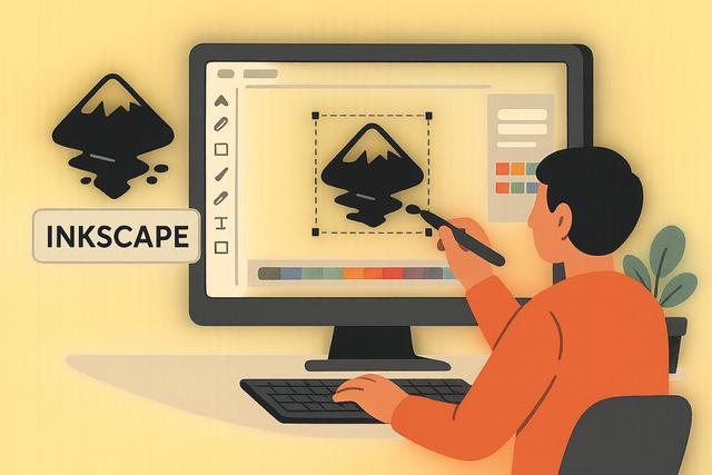 Créer un logo vectoriel avec Inkscape gratuitement