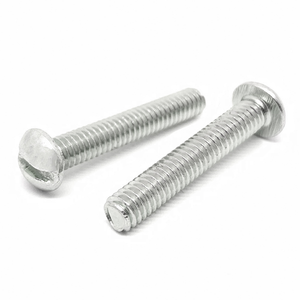 #12-24 Viti macchina testa rotonda a slot inox (scegli lunghezza e quantità) - Foto 2 di 2