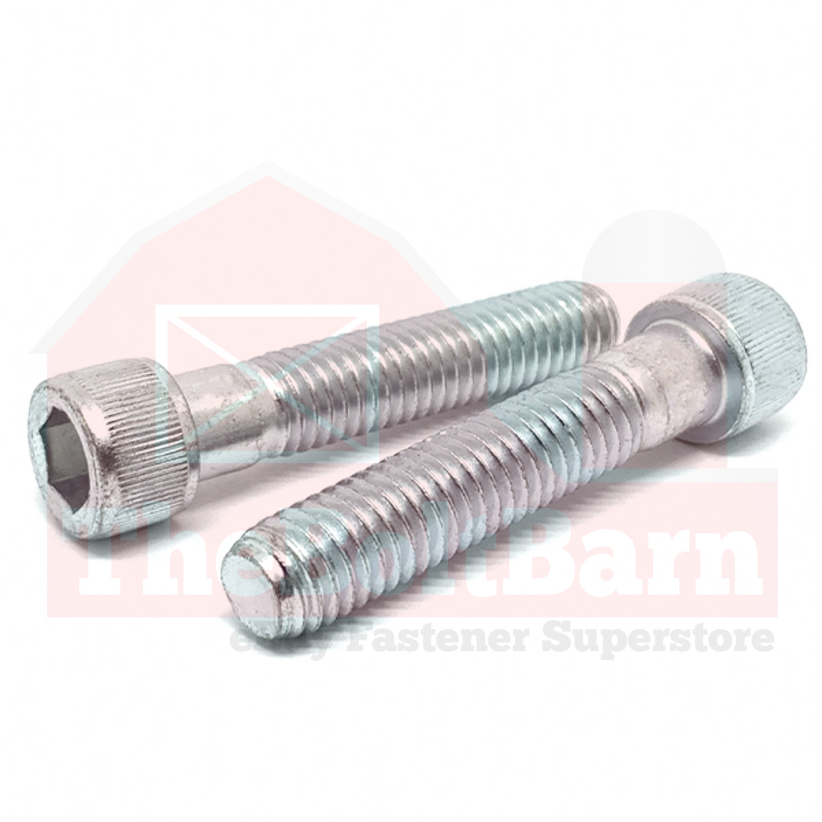 M6-1.0 Class 12.9 Coarse Socket Head Cap Screws Zinc Clear (Choose Length & Qty)