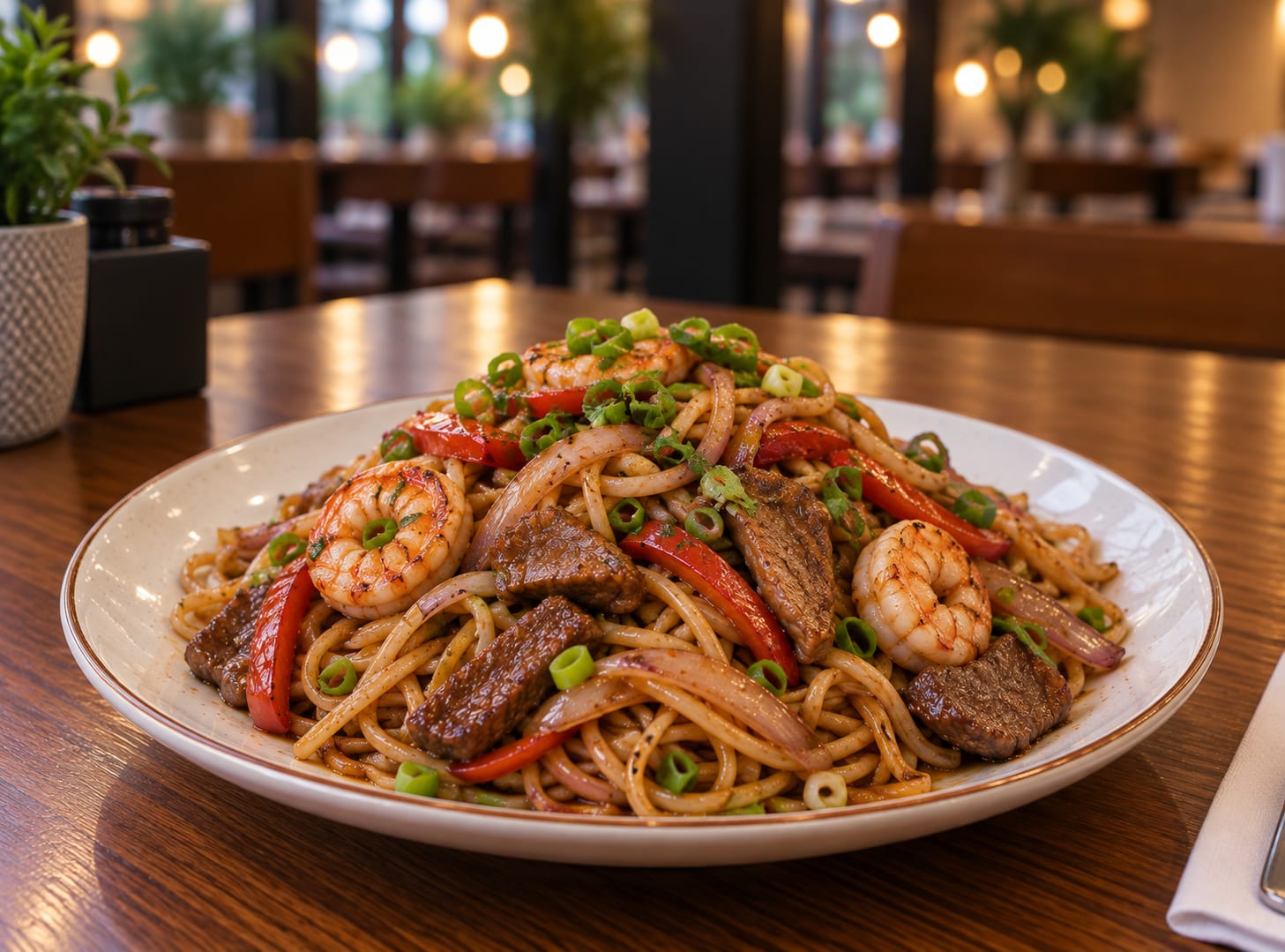 Tallarin Saltado Especial