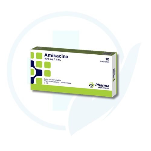 Amikacina 500 Mg Cjax 10 Amp