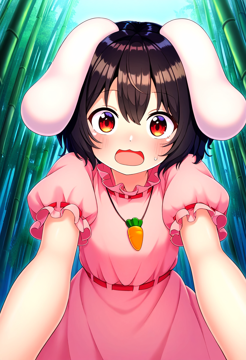 【リクエストより】てゐとイチャイチャえっち by aoka with ai art, Touhou, Touhou Project, tewi inaba
