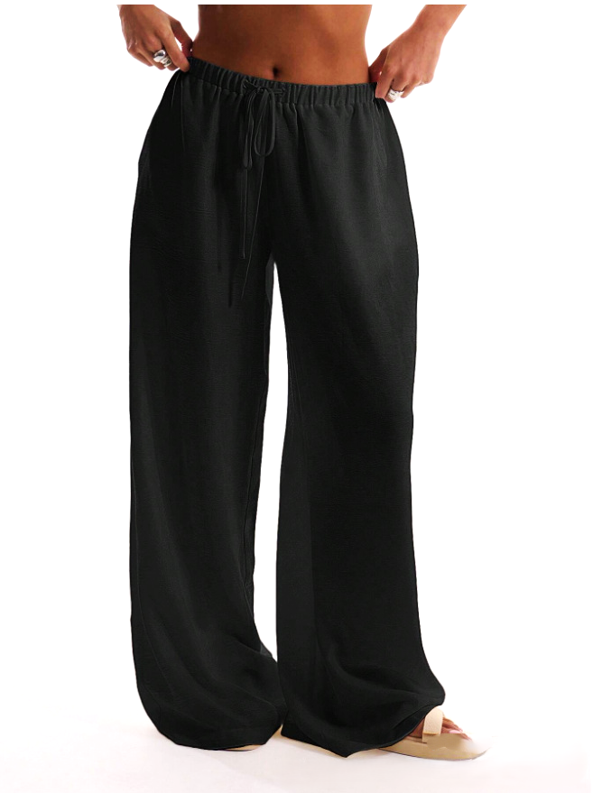 Lavisa - Solara Wide Leg Linen Trousers