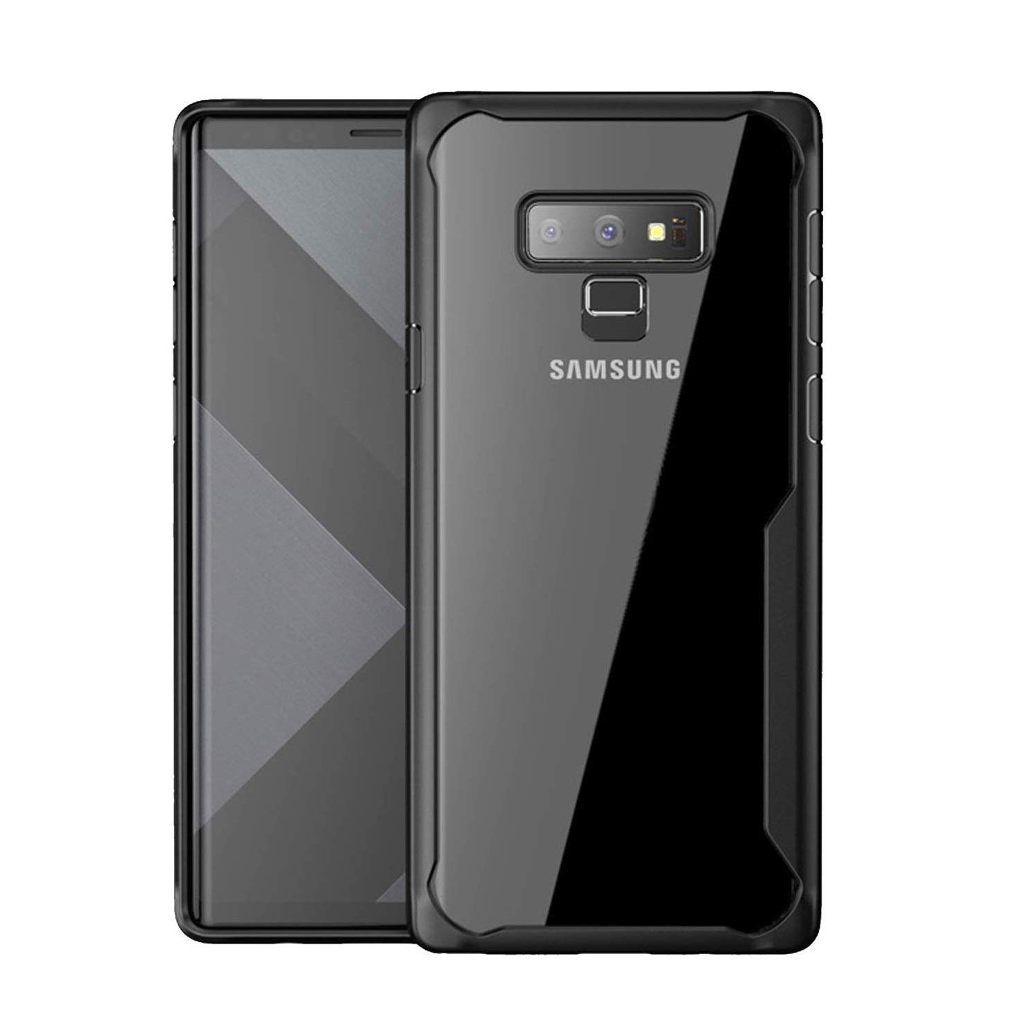 Black Border - Transparent Back iPaky Mobile Back Cover Case