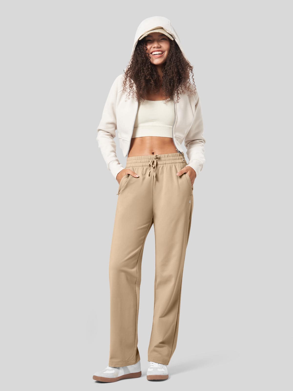 Lavisa - Women's Thermal Waterproof Straight Leg Sweatpants