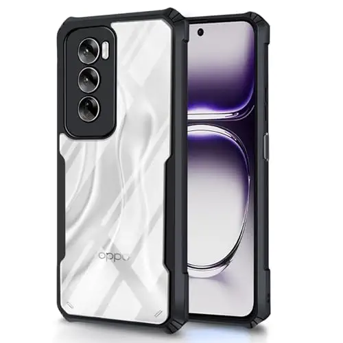 Black Border - Transparent Back iPaky Mobile Back Cover Case