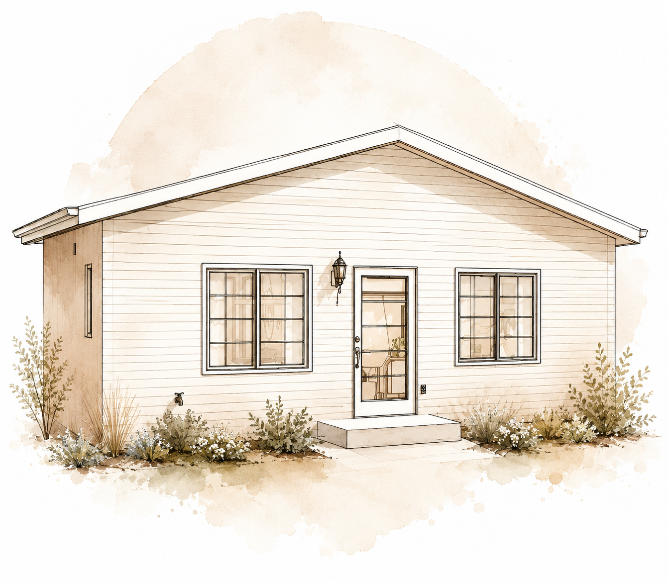 ADU permitted and built in Novato, CA by Beatriz Tercero — Arch Design by B