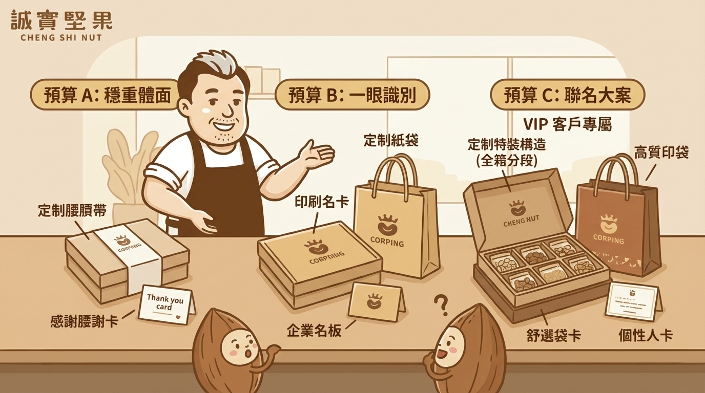 客製化企業送禮推薦首選堅果預算控管