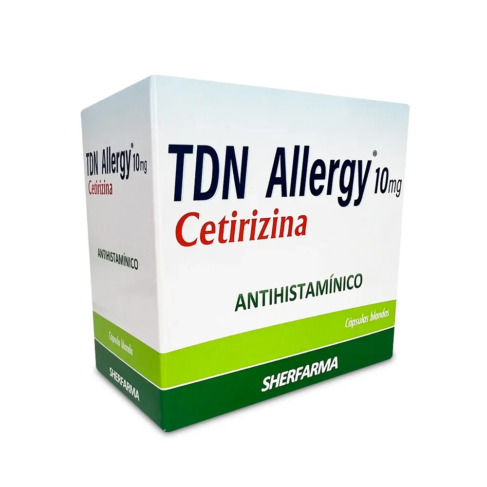 Tdn Allergy 10 Mg Cja/100 Tab